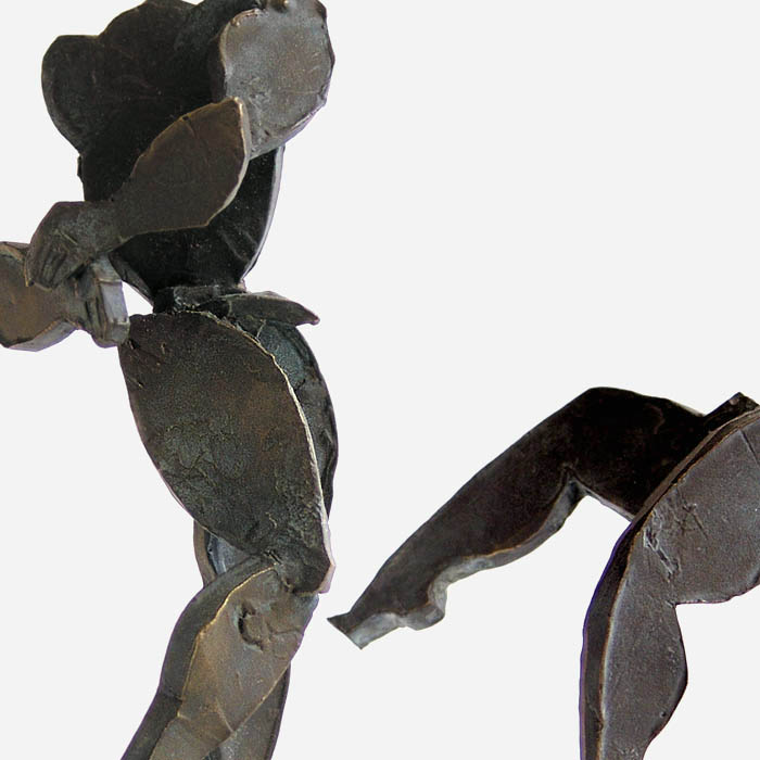 Machoglück, Bronze, Höhe 13,5cm